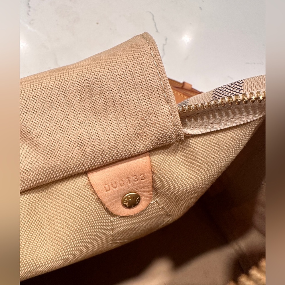 Louis Vuitton Speedy 30 Bandouliere Damier azur - Picture 11 of 11